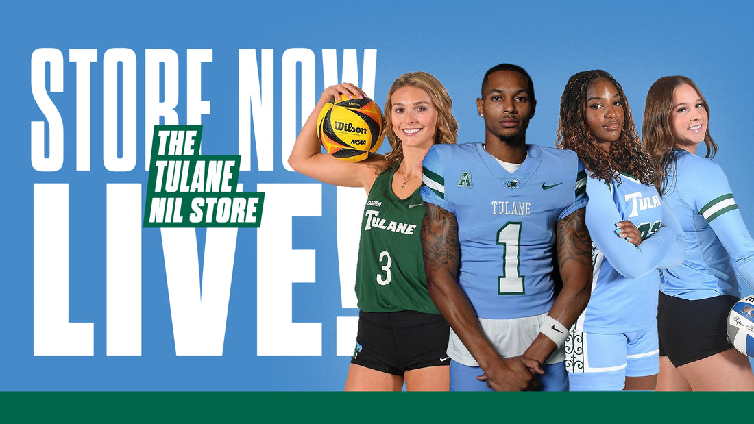 Tulane NIL Store Launches Officially Licensed Apparel for Athletes