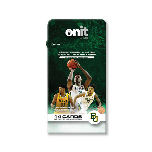 Baylor University® NIL Men's Basketball - 2023-24 Signature Trading Cards - Single Pack