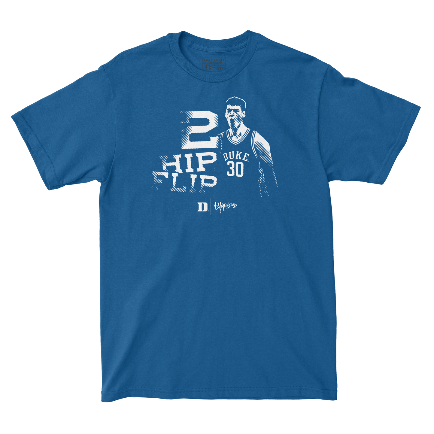 EXCLUSIVE DROP: Kyle Filipowski 'Hip Flip' Royal T-Shirt