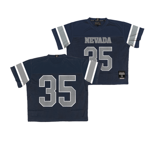 Nevada Throwback Football Jersey - Elijah Acklin | #35