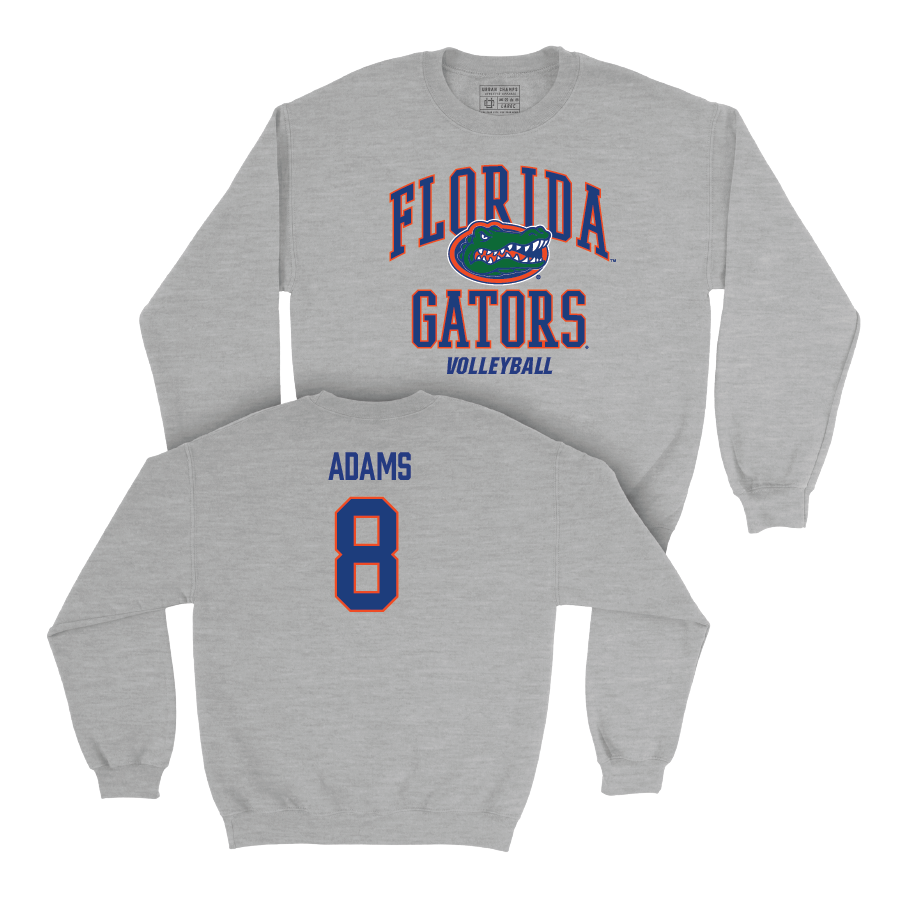 Florida Women's Volleyball Sport Grey Arch Crew - Trinity Adams