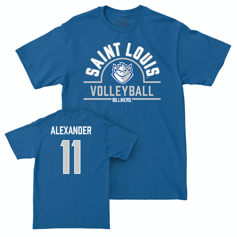 Saint Louis Women's Volleyball Royal Arch Tee  - Anna Alexander