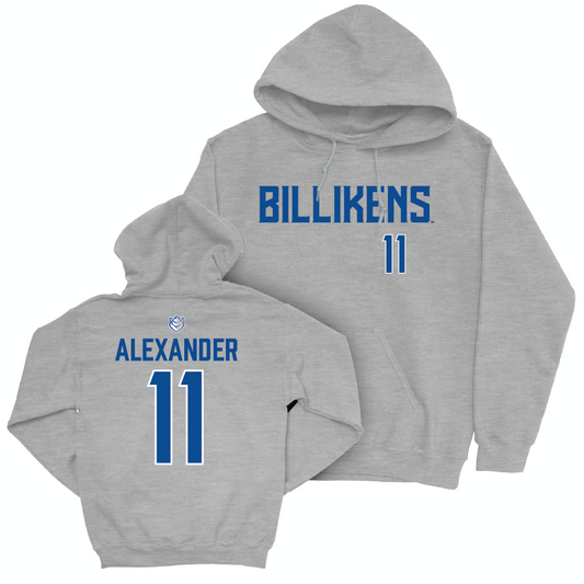 Saint Louis Women's Volleyball Sport Grey Billikens Hoodie  - Anna Alexander