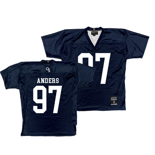 Georgia Southern Football Navy Jersey   - Eli Anders