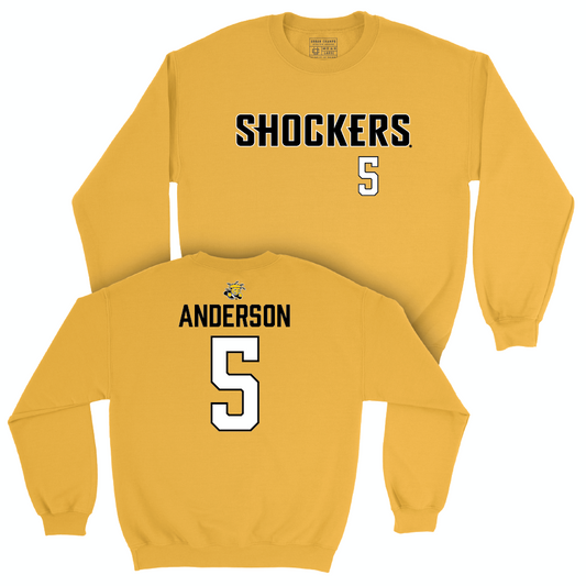 Wichita State Women's Volleyball Gold Shockers Crew  - Reagan Anderson