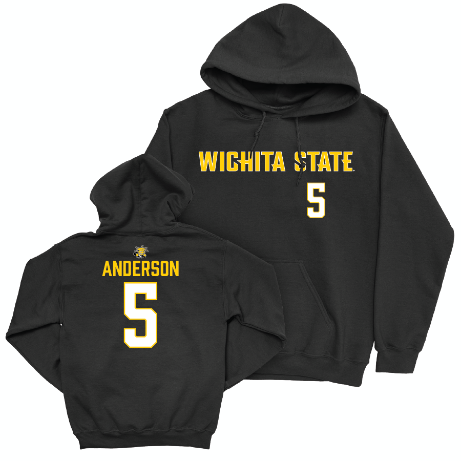 Wichita State Women's Volleyball Black Sideline Hoodie  - Reagan Anderson