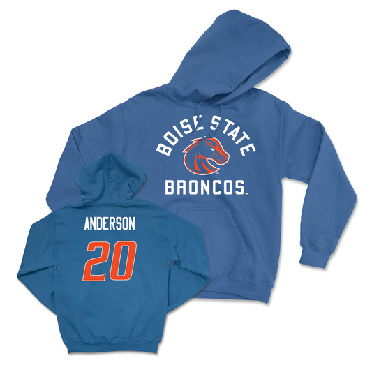 Boise State Women's Soccer Blue Arch Hoodie  - Jillian Anderson