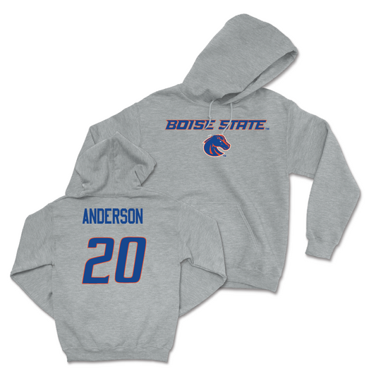 Boise State Women's Soccer Sport Grey Classic Hoodie  - Jillian Anderson