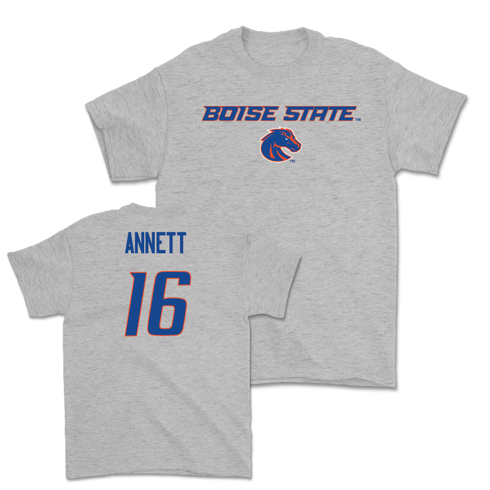 Boise State Football Sport Grey Classic Tee  - Kaleb Annett