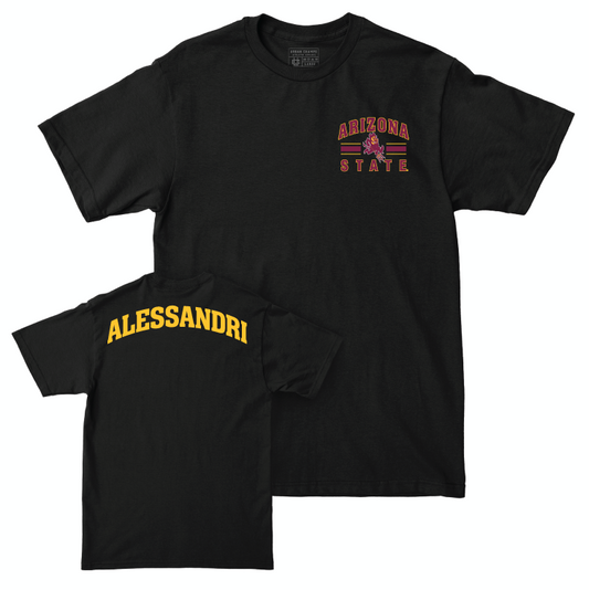 Arizona State Women's Track & Field Black Victory Tee - Alice Alessandri Small