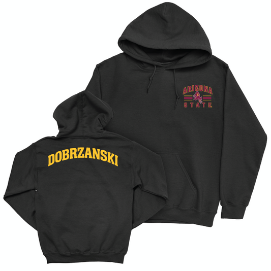 Arizona State Men's Swim & Dive Black Victory Hoodie - Andrew Dobrzanski Small