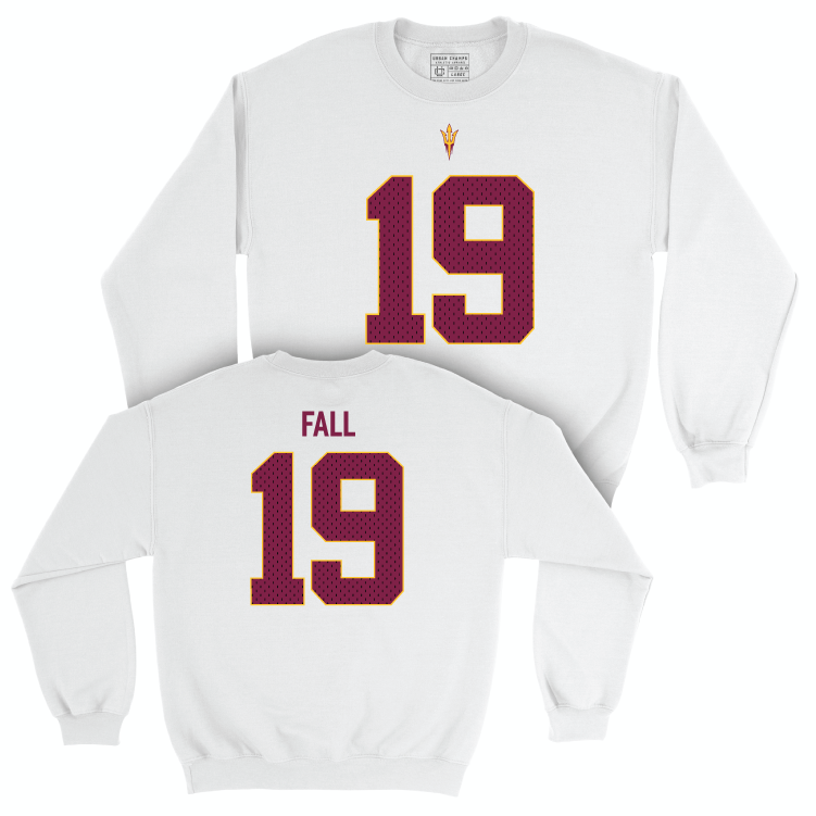 Arizona State Football White Blitz Crew - Adama Fall Small