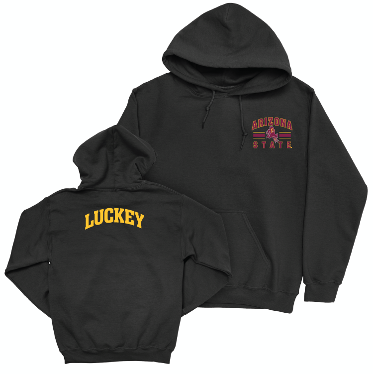 Arizona State Women's Track & Field Black Victory Hoodie - Aujane Luckey Small