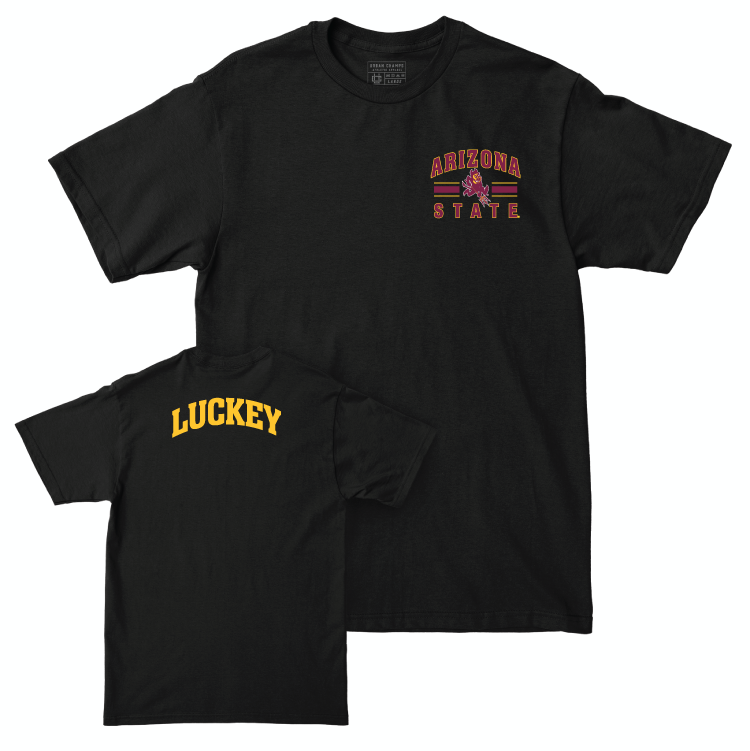 Arizona State Women's Track & Field Black Victory Tee - Aujane Luckey Small