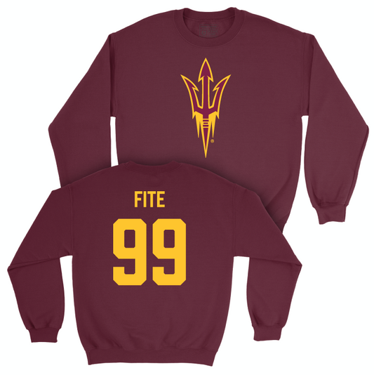 Arizona State Football Maroon Legacy Crew - CJ Fite Small