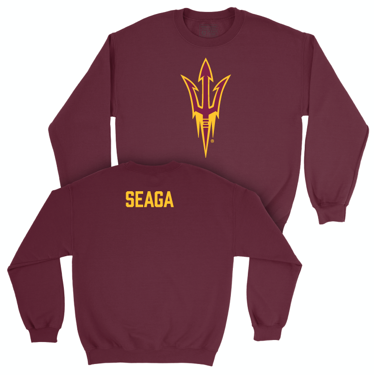 Arizona State Women's Gymnastics Maroon Legacy Crew - Chloe Seaga Small