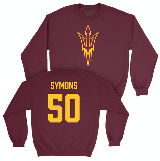 Arizona State Football Maroon Legacy Crew - Chance Symons Small