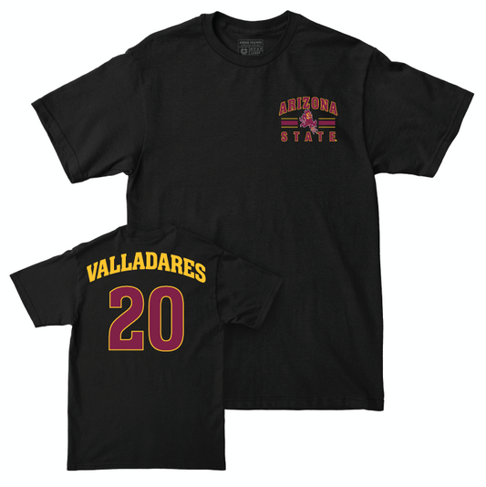 Arizona State Women's Soccer Black Victory Tee - Cameron Valladares Small