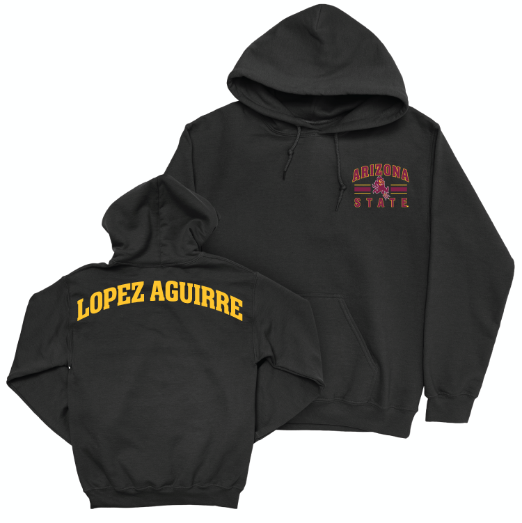 Arizona State Women's Triathlon Black Victory Hoodie - MJ Lopez Aguirre Small