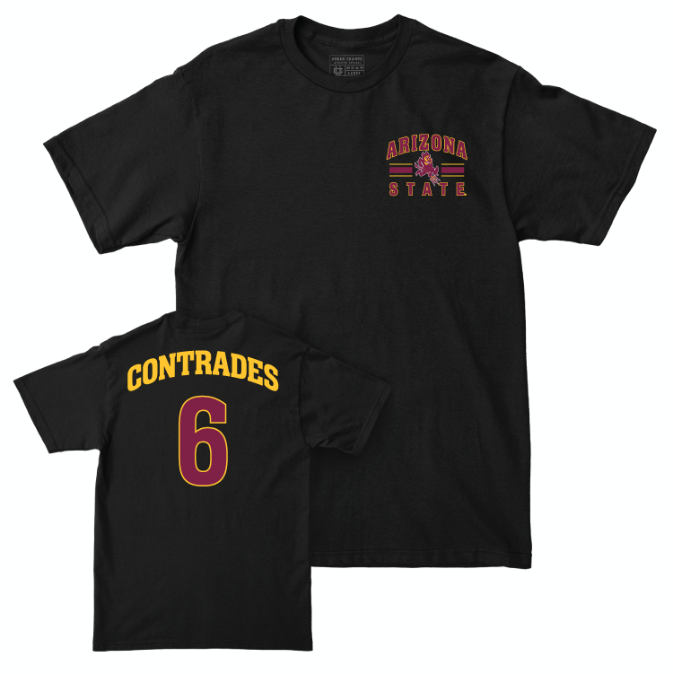 Arizona State Baseball Black Victory Tee - Nu'u Contrades Small