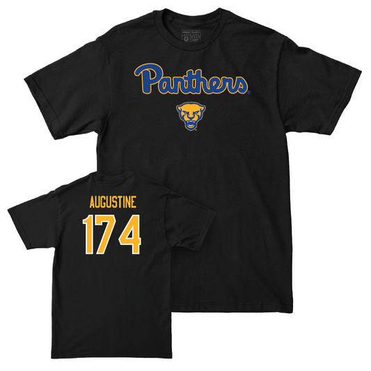 Pitt Wrestling Black Panthers Tee - Luca Augustine