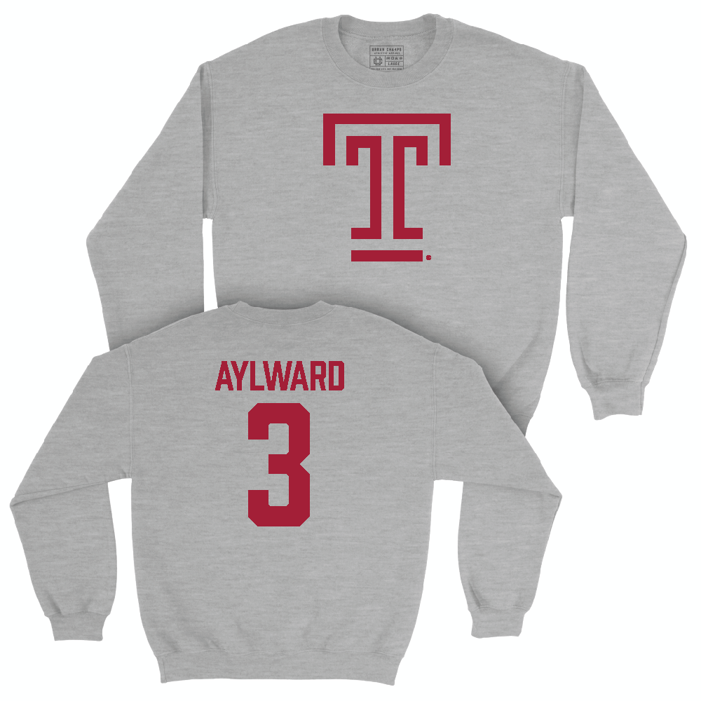 Temple Women's Field Hockey Sport Grey Temple Crew - Sydney Aylward | #3