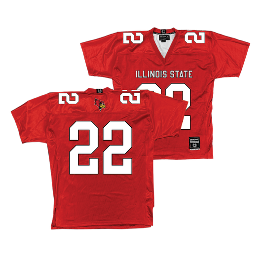 Illinois State Football Red Jersey - Amir Abdullah | #22