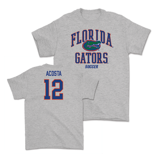 Florida Women's Soccer Sport Grey Arch Tee  - Ryleigh Acosta