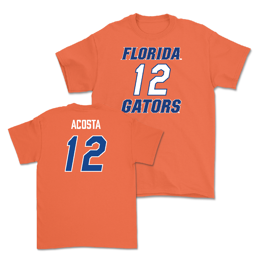 Florida Women's Soccer Sideline Orange Tee  - Ryleigh Acosta