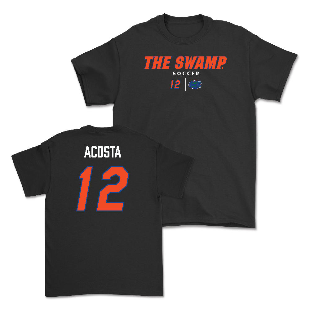 Florida Women's Soccer Black Swamp Tee  - Ryleigh Acosta