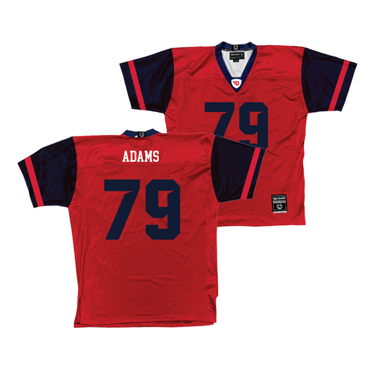 Dayton Football Red Jersey - Brock Adams