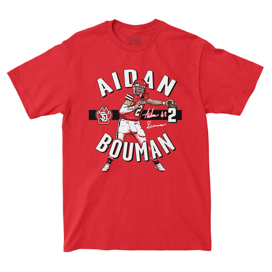 EXCLUSIVE RELEASE - Aidan Bouman Illustrated Red Tee