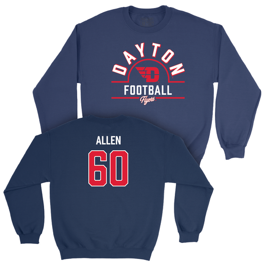 Dayton Football Navy Arch Crew - Joel Allen