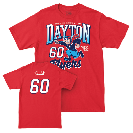 Dayton Football Red Rudy Tee - Joel Allen