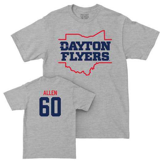 Dayton Football Sport Grey State Tee - Joel Allen