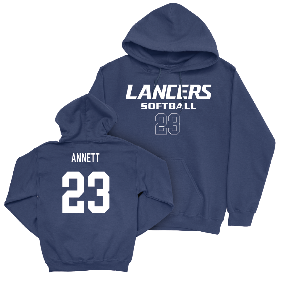 CBU Softball Navy Staple Hoodie   - Ashlee Annett