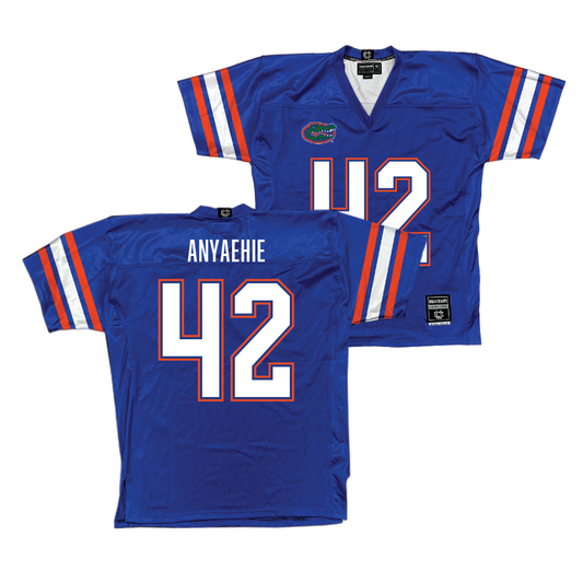 Florida Football Royal Jersey - Kenny Anyaehie #42