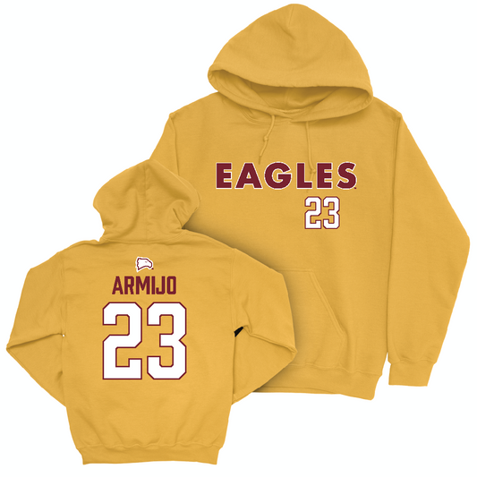 Winthrop Men's Soccer Gold Eagles Hoodie  - Ryan Armijo