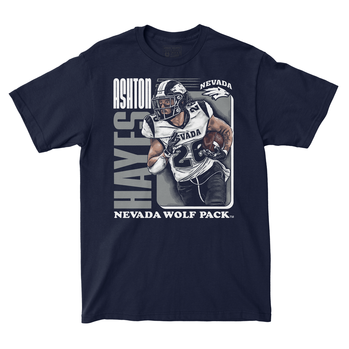 EXCLUSIVE RELEASE: Ashton Hayes Navy Cartoon Tee