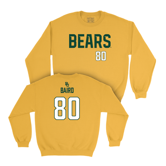 Baylor Football Gold Bears Crew  - Jackson Baird