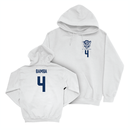 BYU Football White Logo Hoodie - Mory Bamba