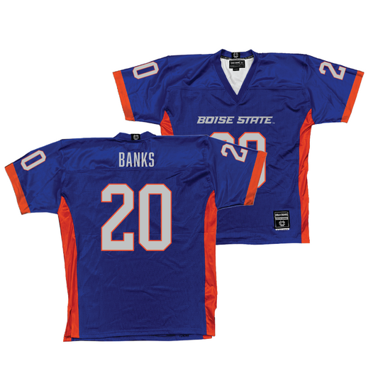 Boise State Football Blue Jersey  - Davon Banks