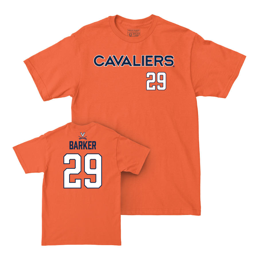 Virginia Baseball Orange Cavaliers Tee  - Blake Barker