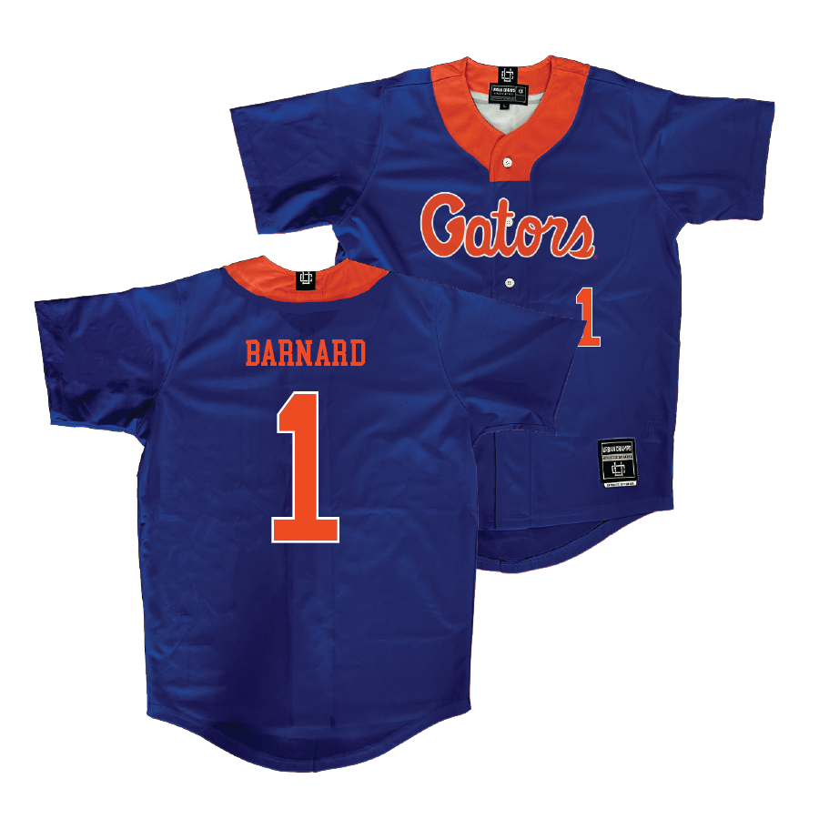 Florida Softball Royal Jersey - Brooke Barnard