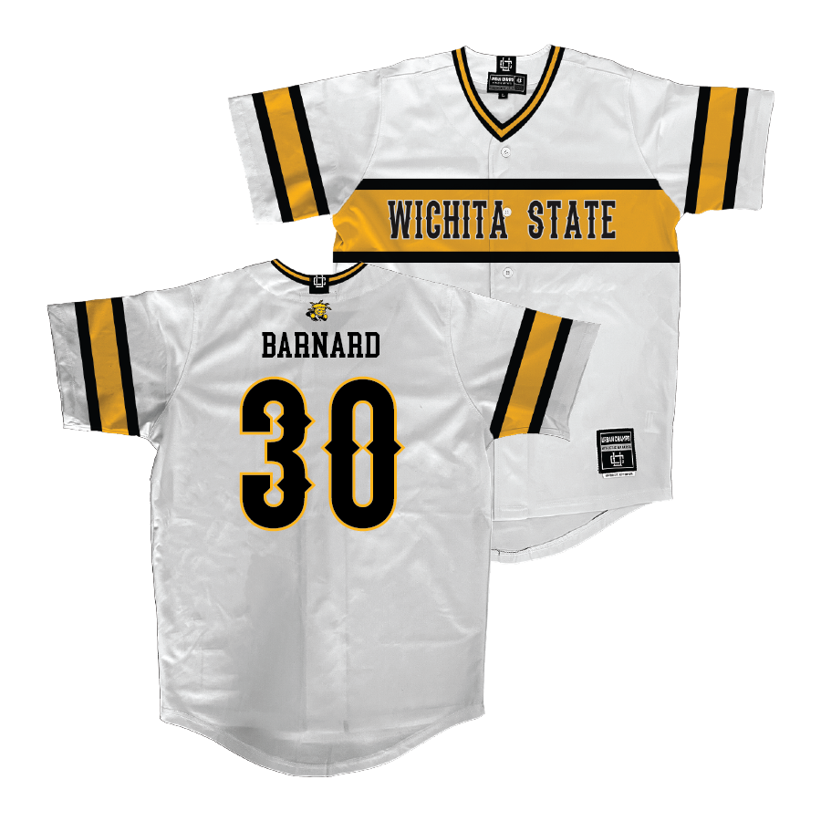 Wichita State Softball White Jersey - Addison Barnard | #30