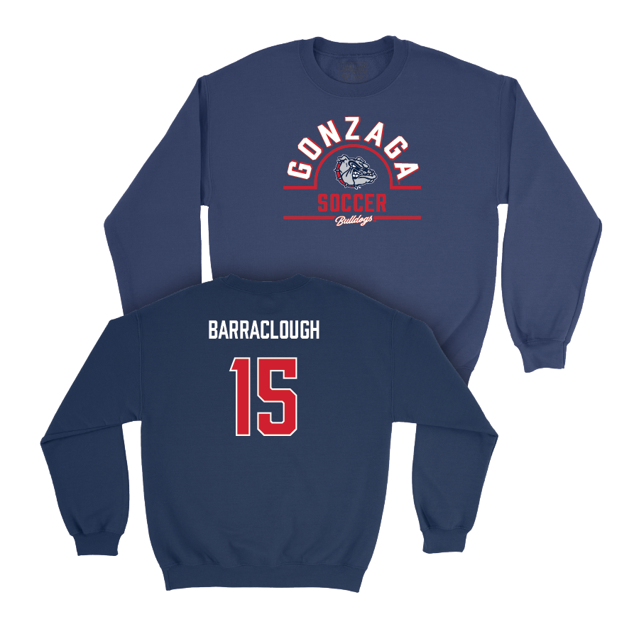 Gonzaga Women's Soccer Navy Arch Crew  - Taryn Barraclough