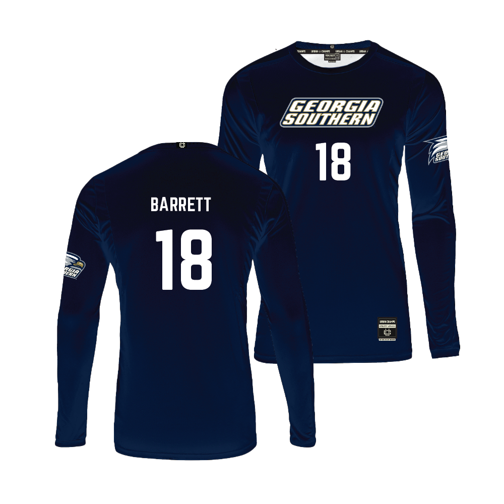 Georgia Southern Women's Volleyball Navy Jersey - Kirsten Barrett