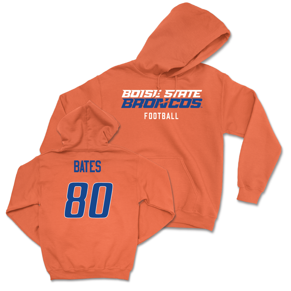 Boise State Football Orange Staple Hoodie  - Cameron Bates