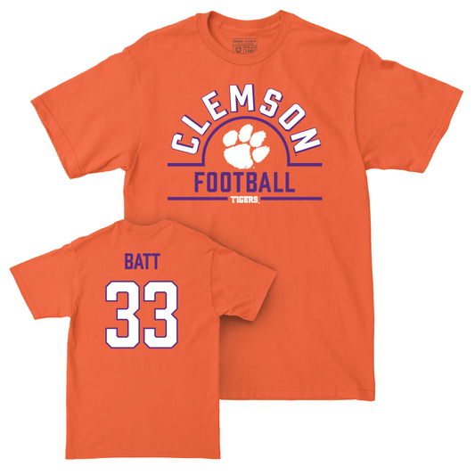 Clemson Football Orange Arch Tee  - Griffin Batt