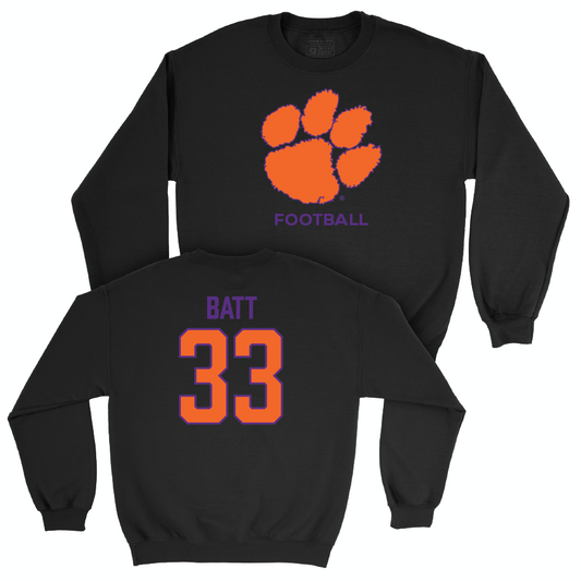 Clemson Football Black Club Crew  - Griffin Batt